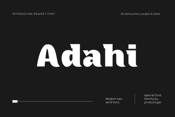 Adahi Font Review: Modern Sans Serif for Makers