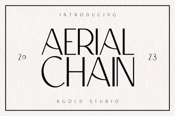 Aerial Chain: Modern Sans Serif for Web Design