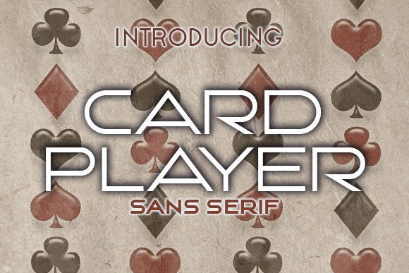 Card Player Font: Elegant Sans Serif Review