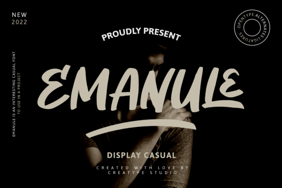 Emanule: A Modern Sans Serif Font for Digital Design