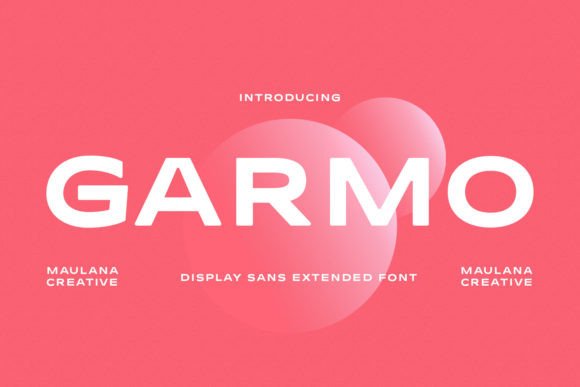 Garmo: A Modern Sans Serif Typeface for Editorial Design