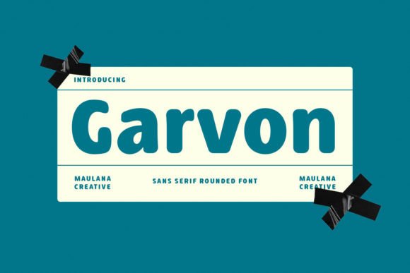 Garvon Font: The Perfect Typeface for Modern Crafts