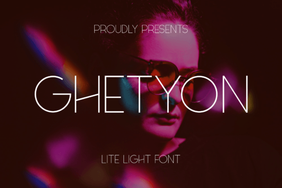Ghetyon Font: Modern Sans Serif for Crafters
