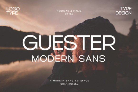 Guester Font: Modern Sans Serif for Crafters