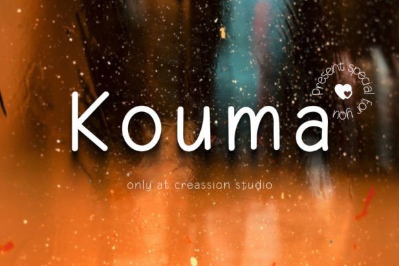 Kouma: The Minimal Sans Serif Font for Modern Editorial Design