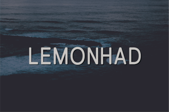 Lemonhad: The Modern Sans Serif Font for Bold Campaigns
