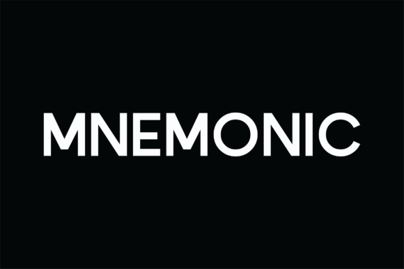 Mnemonic: A Modern Sans Serif Font for Branding