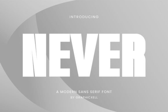 Never Font Review: Clean Sans Serif for Makers