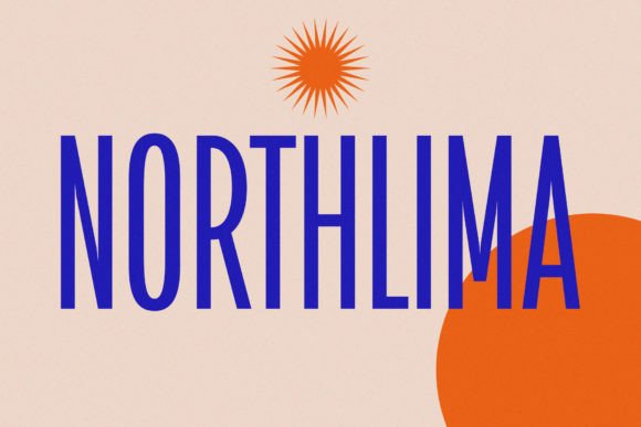 Northlima: A Modern Condensed Typeface for Branding