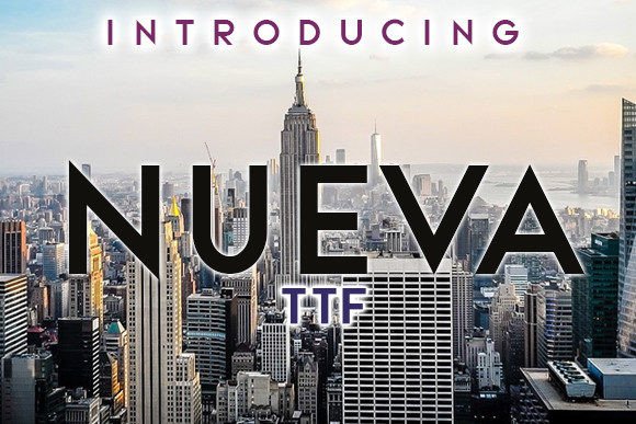 Nueva Font: Elevating Web Typography with Style