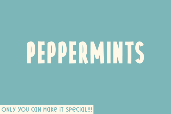 Peppermints Font Review for Makers
