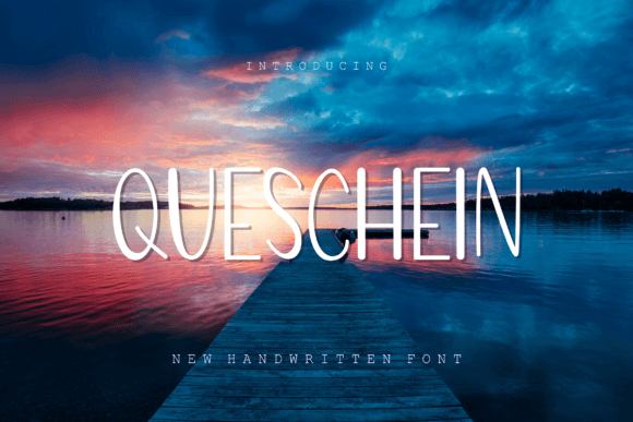 Queschein Font: A Playful Sans Serif for Modern Design