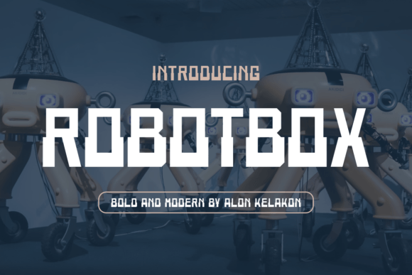 Robotbox Font: Bold Sans Serif for Modern Design