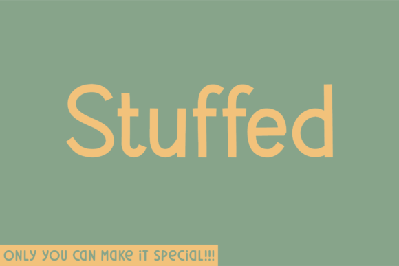 Stuffed Font: Elevate Your Brand Identity