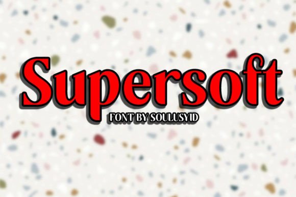 Supersoft Typeface for Modern Branding
