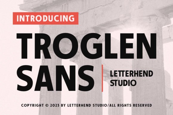 Troglen Sans: A Modern Typeface for Web Design