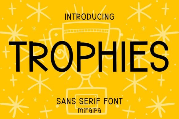 Trophies Font: Modern Minimalist Web Typography